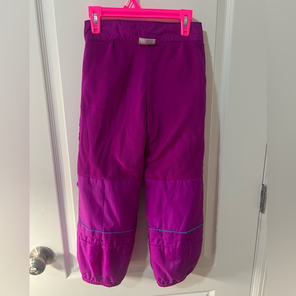 Columbia Kids Fuchsia Snow Pants - Picture 3 of 5
